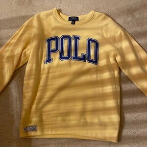 Ralph Lauren Polo sweatshirt. NWOT. Size large youth.